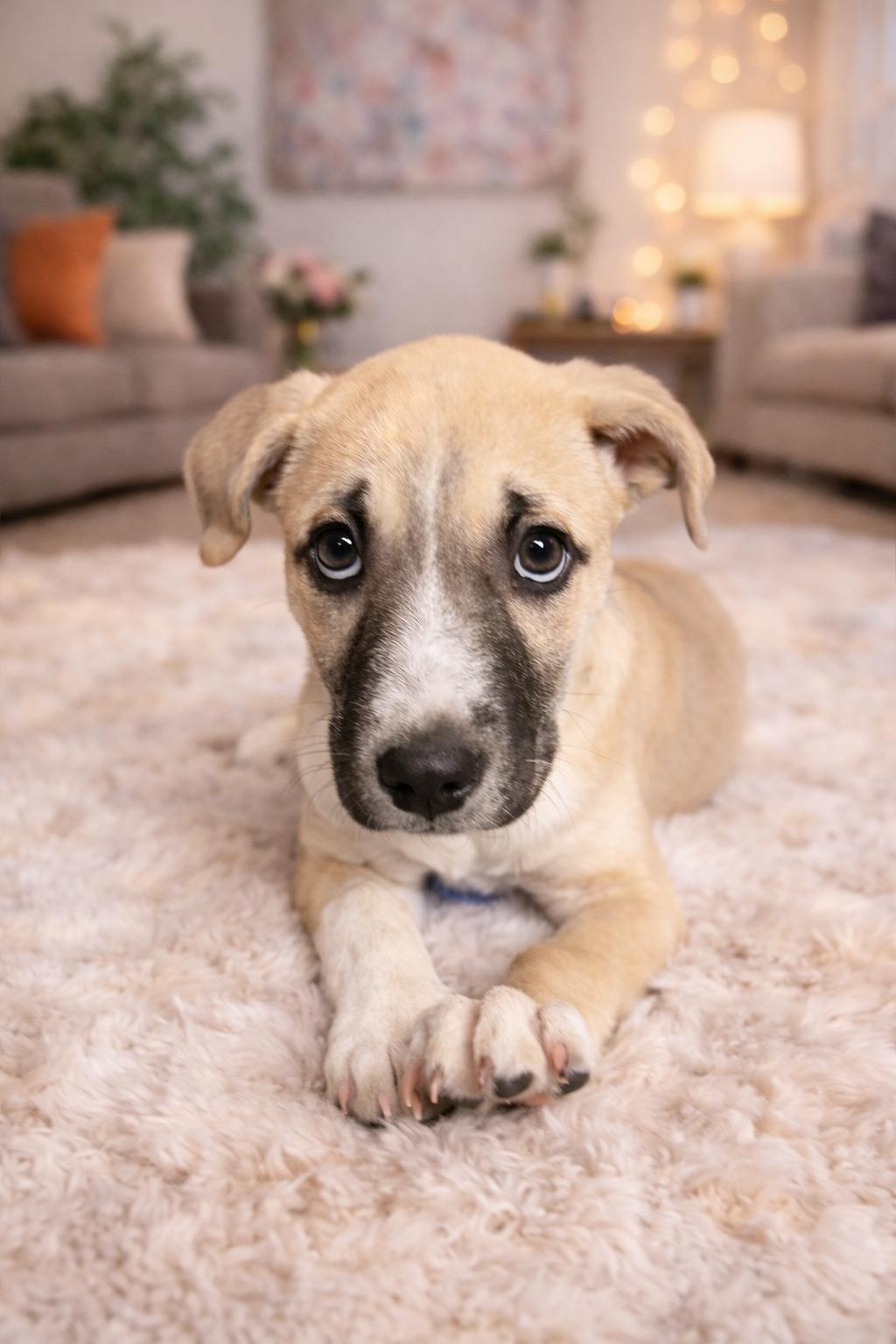 Brulee’, ADOPTABLE, Puppy Female Black Mouth Cur & Mixed Breed.