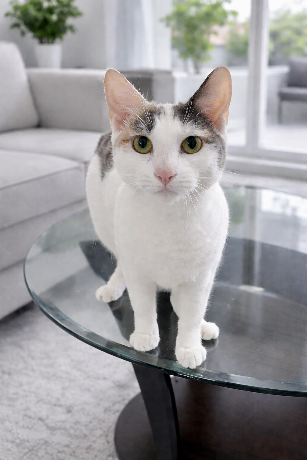 Mew, a ADOPTABLE Dilute Calico in Plainville, CT image 4/6