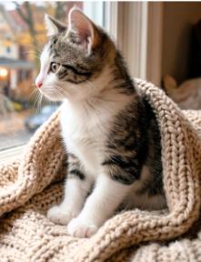 Enlarge Moon, a Adoptable American Shorthair in Union City, NJ image 3/4