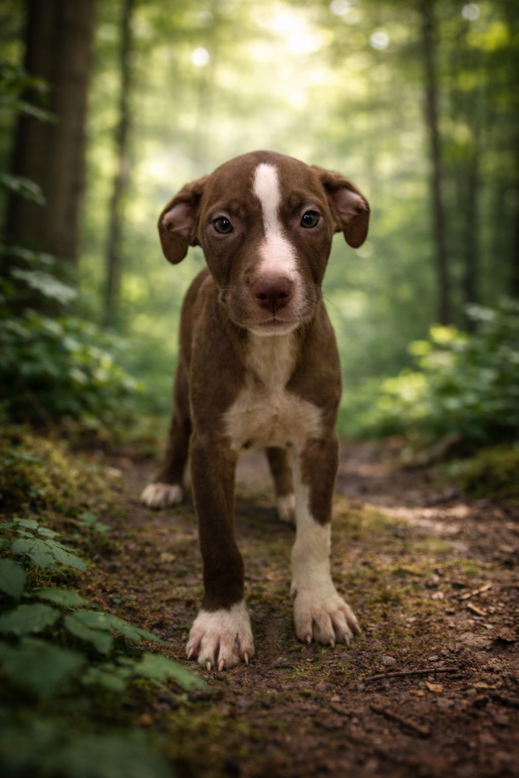 Archie 0089, ADOPTABLE, Puppy Male Pit Bull Terrier.