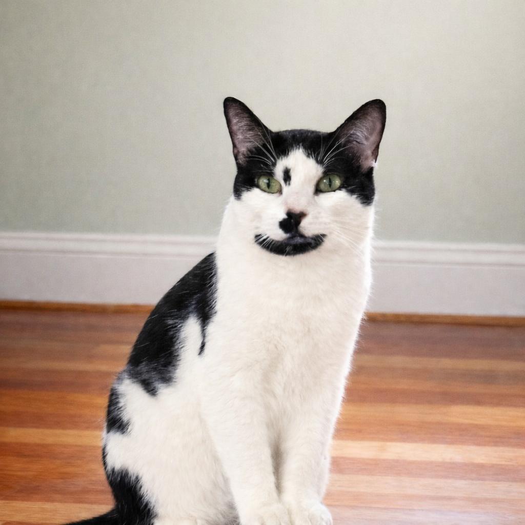 Enlarge Twylite – Gentle, Loving, and Hoping to Find Her Person, a Adoptable Tuxedo in Hillsboro, TX image 3/6