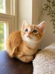 KITTEN TONKA, Adopted, Kitten Male Tabby.