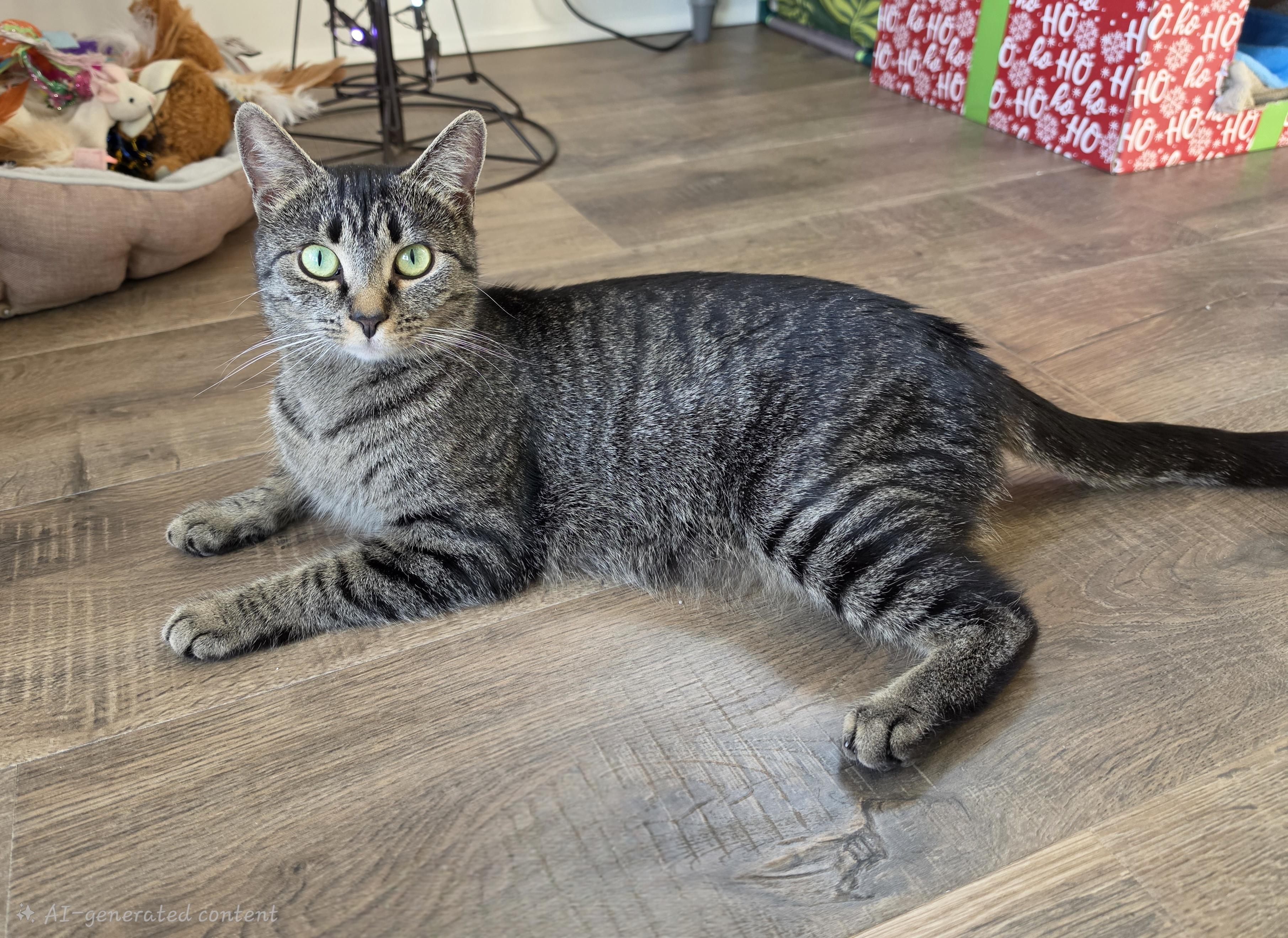 Lovey, Adoptable, Young Female Domestic Short Hair.