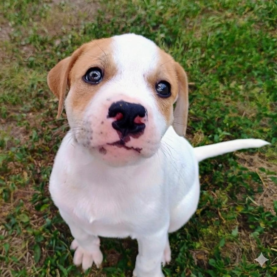 Mochi, ADOPTABLE, Puppy Male Labrador Retriever & Australian Shepherd.