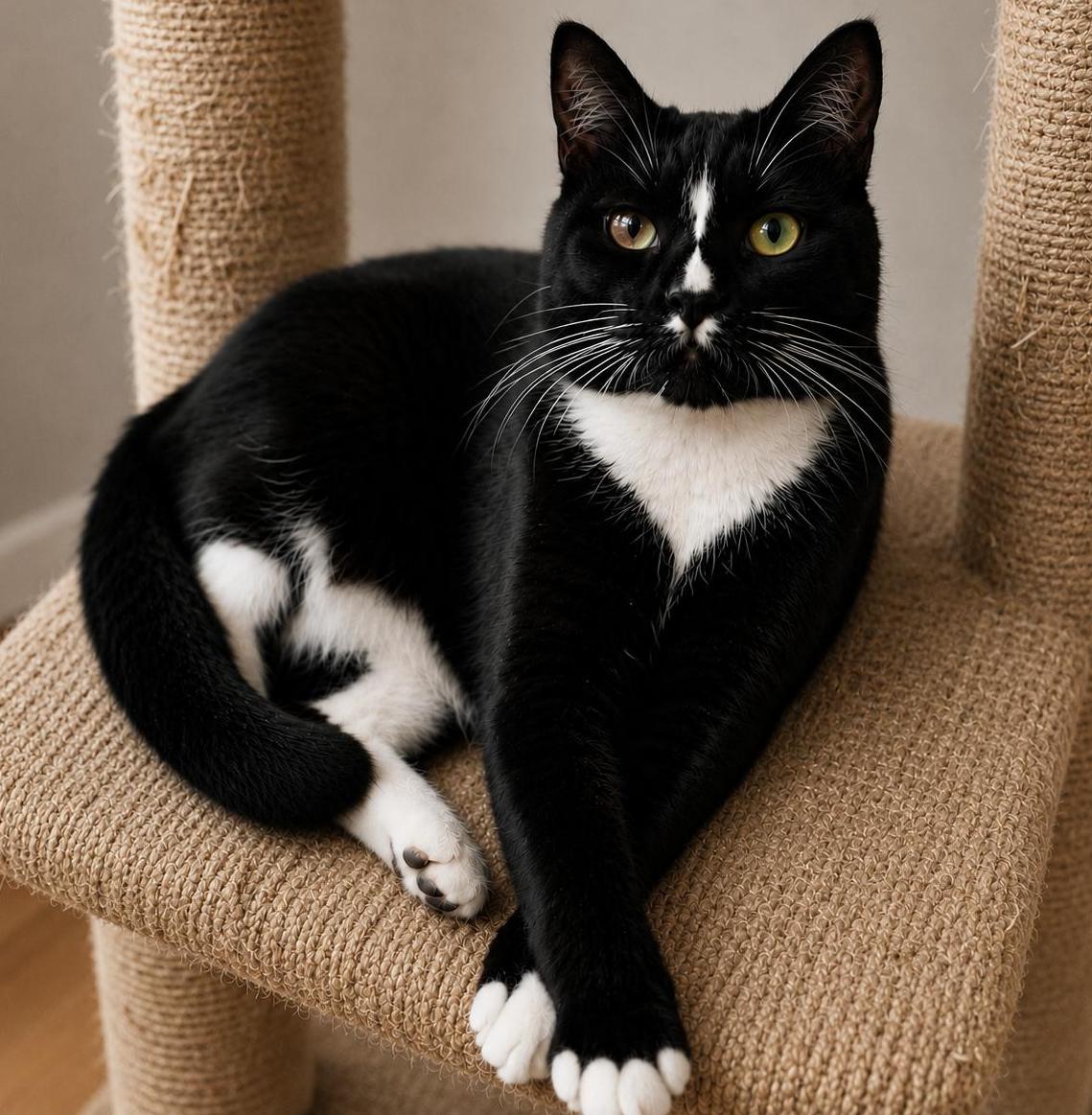 Gia, Adoptable, Young Female Tuxedo & Domestic Short Hair.