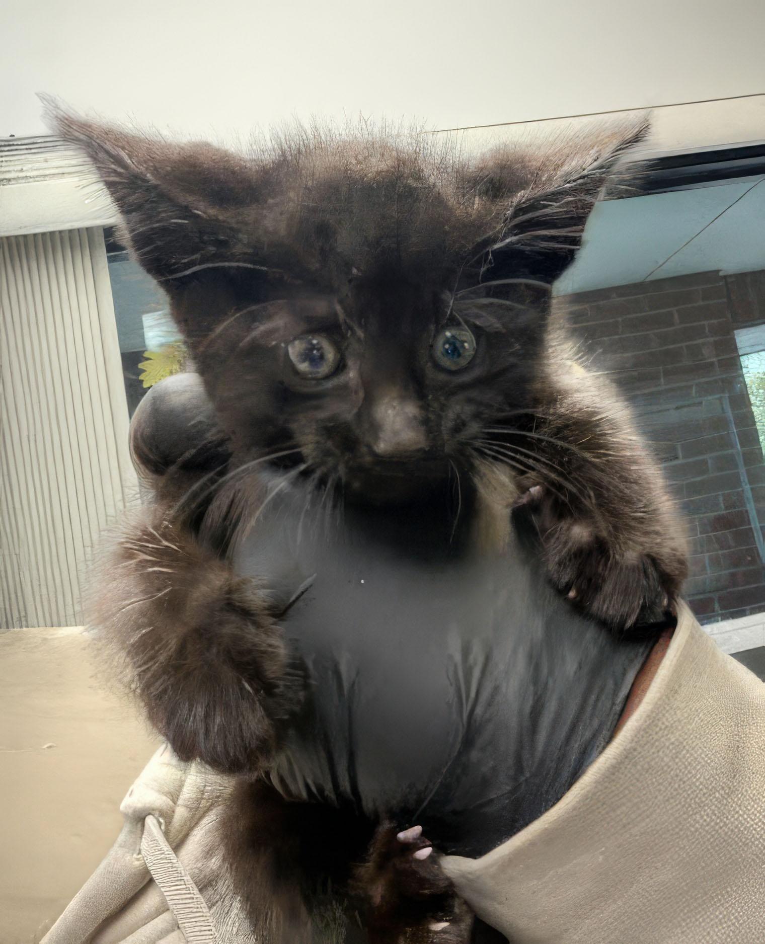 Tarot, Adopted, Kitten Male Domestic Short Hair.