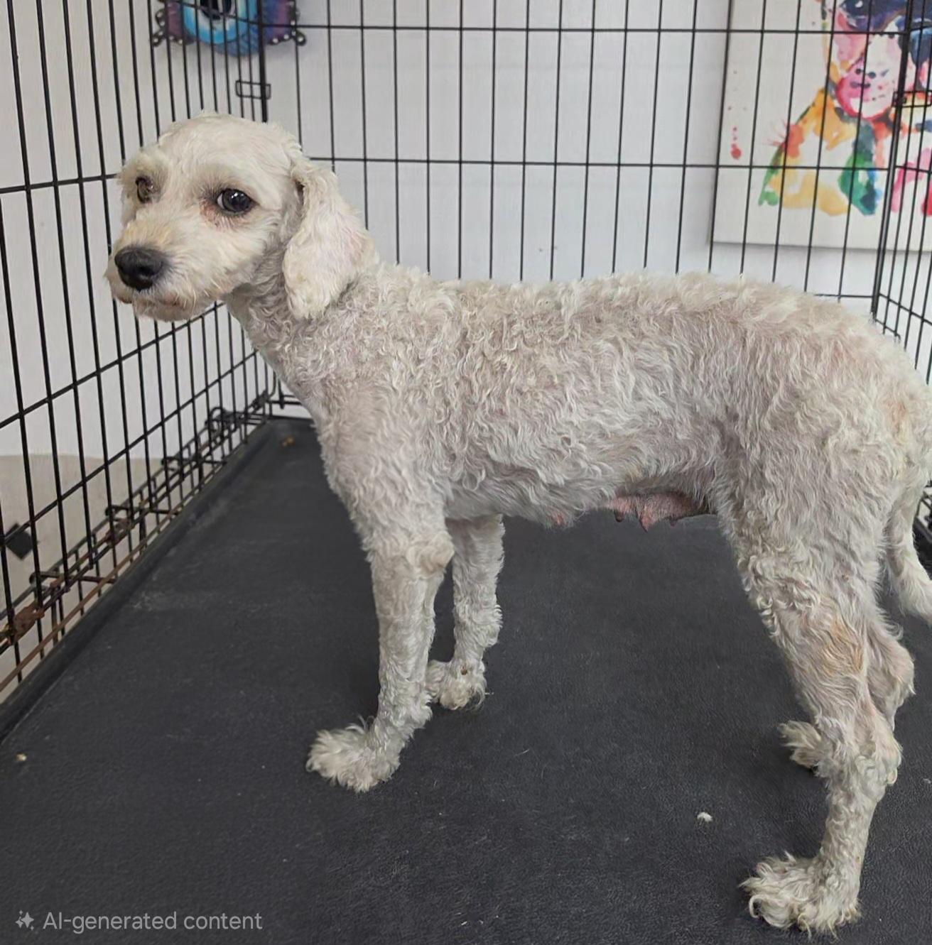 Enlarge Brandy, a ADOPTABLE Miniature Poodle in LaGrange, IN image 1/5