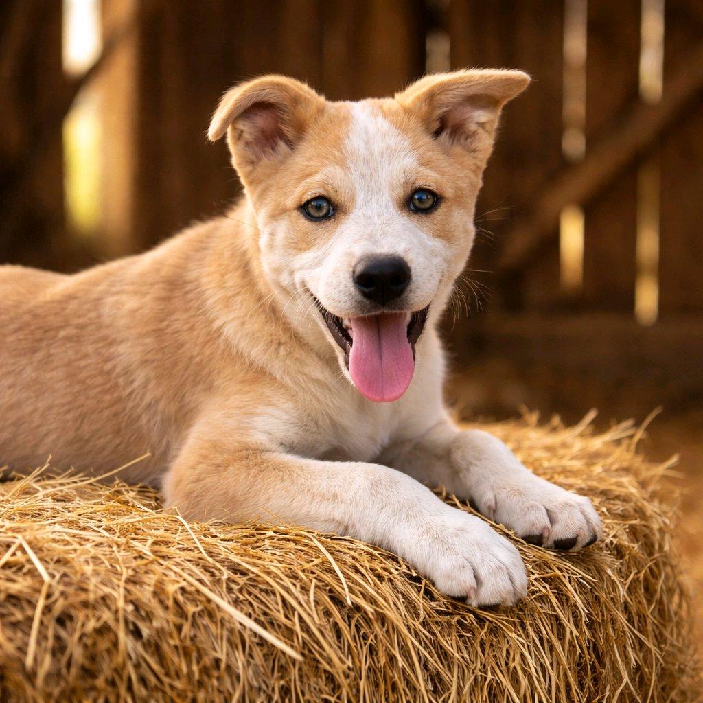 Grandview, ADOPTABLE, Puppy Male Labrador Retriever & Cattle Dog.