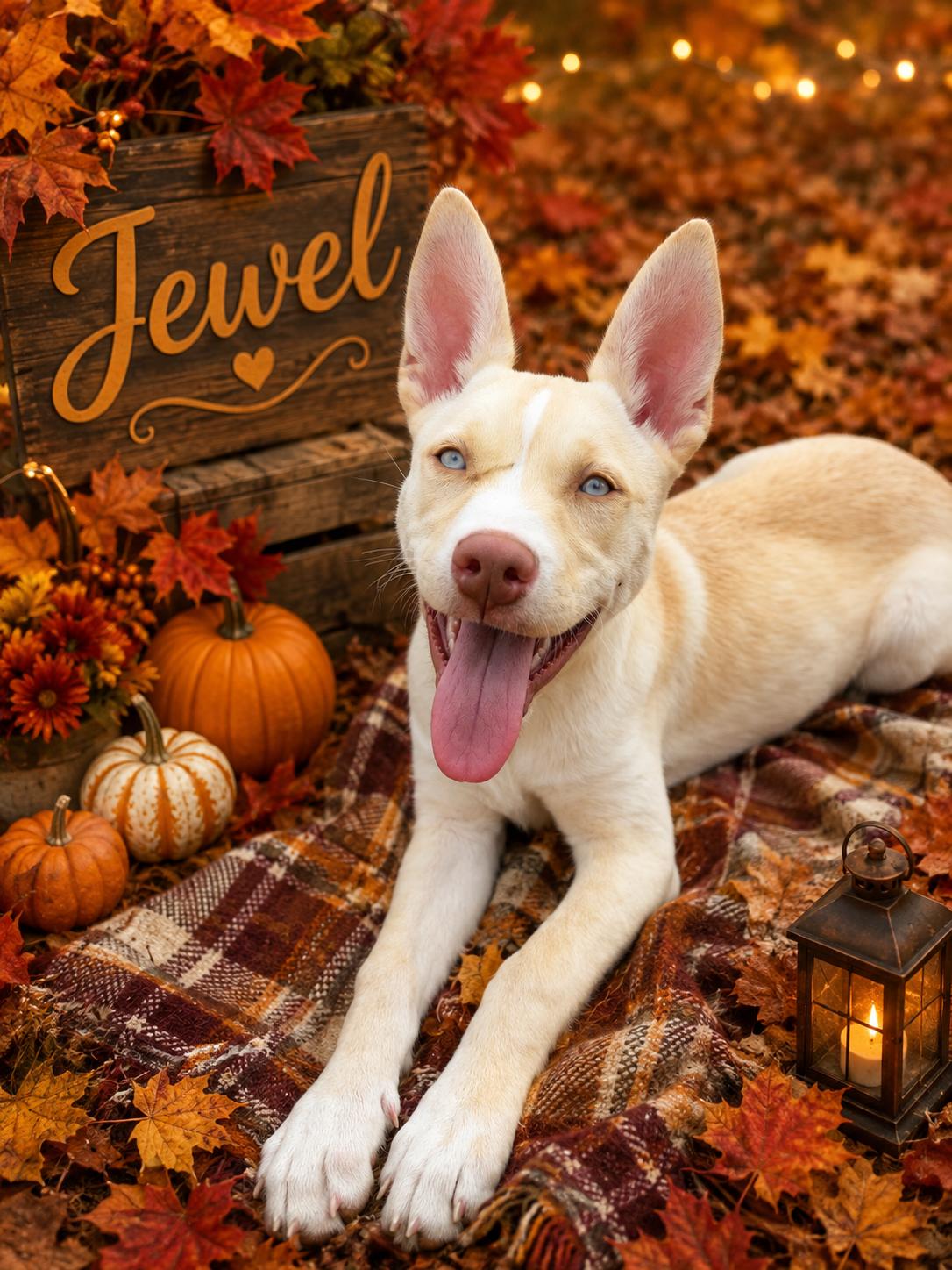 Jewel, ADOPTABLE, Young Female Husky.