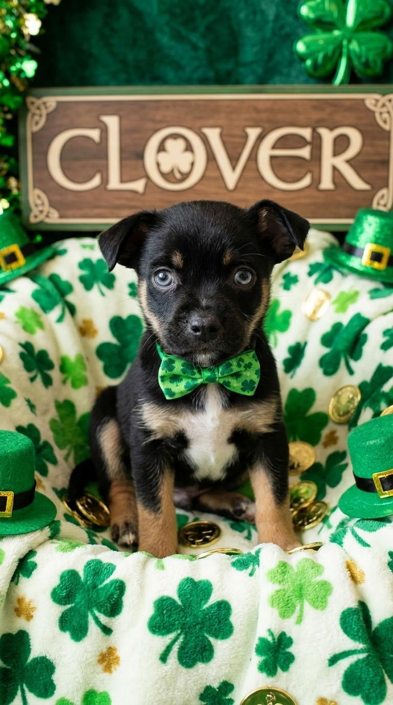 Clover, ADOPTABLE, Puppy Male Terrier & Yorkshire Terrier.