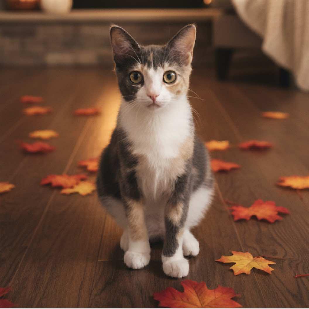 Mandy, Adoptable, Kitten Female Dilute Calico.