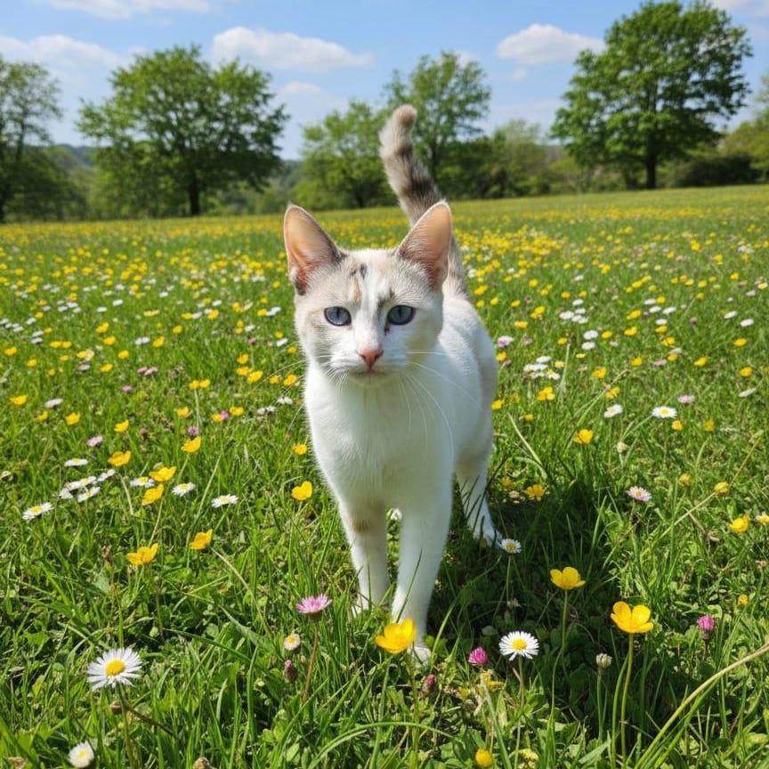 Heder, adopted, Young Female Siamese & Dilute Calico.