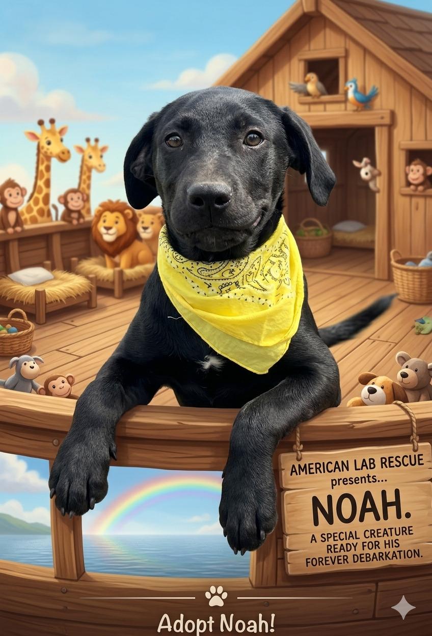 Enlarge Noah - in Florida , an adoptable Black Labrador Retriever in Willington, CT image 4/6