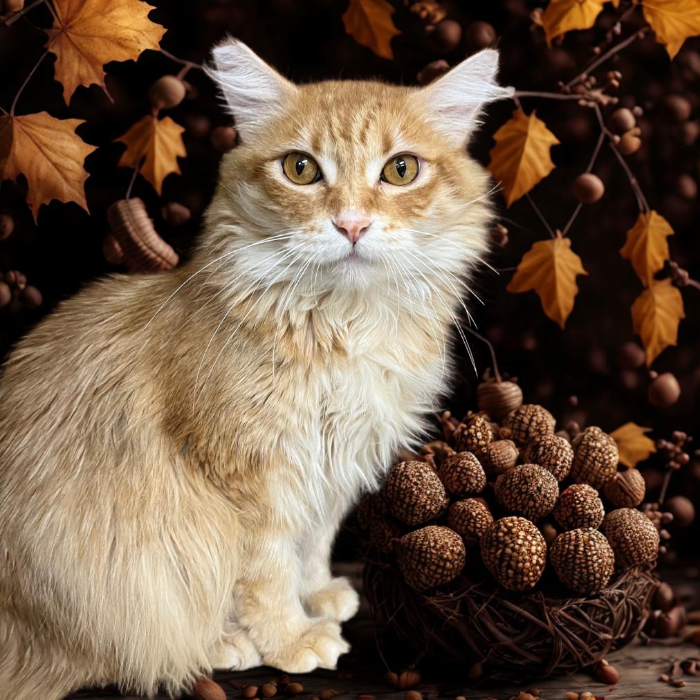 Corndog, Adoptable, Adult Male Domestic Long Hair.