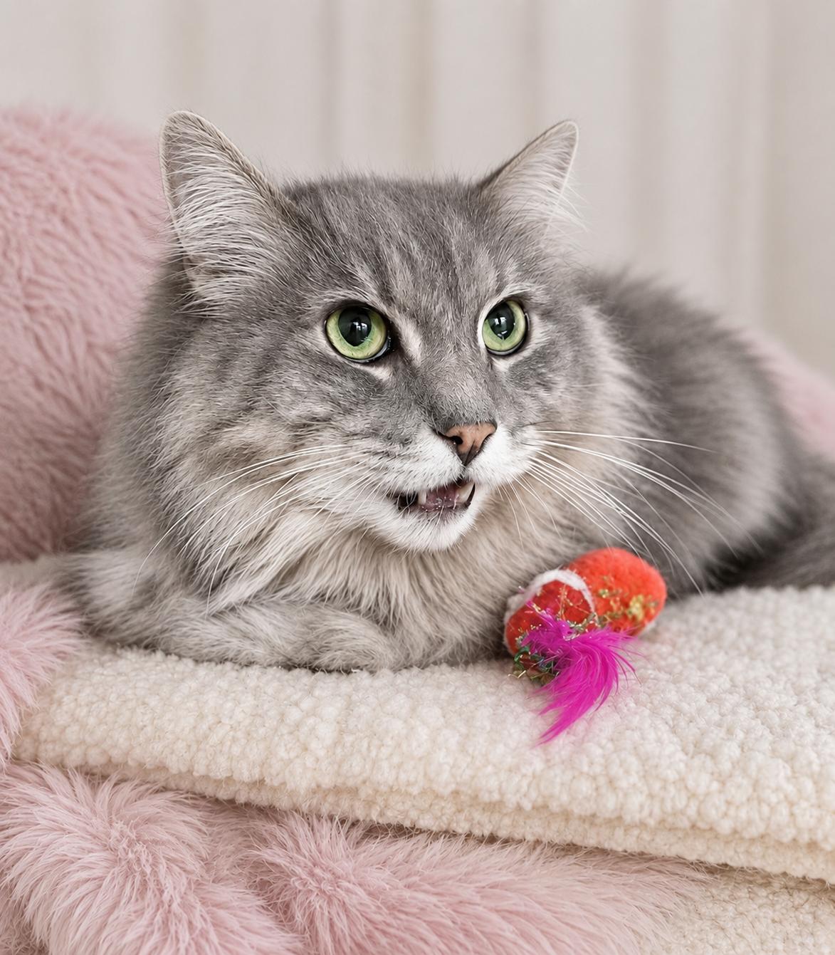 SUSHI, a Adoptable Domestic Long Hair in Pickerington, OH image 2/3