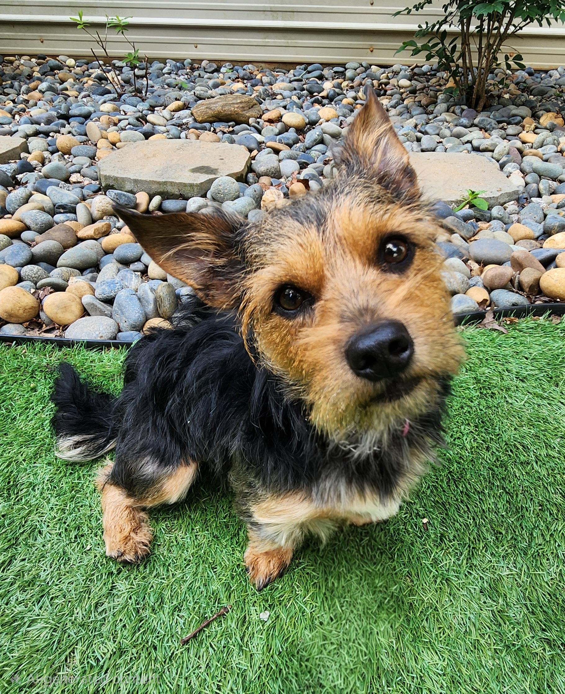 Rascal, adopted, Adult Male Yorkshire Terrier.