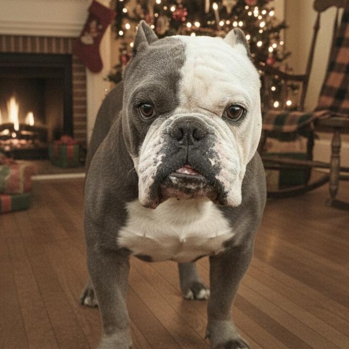 Ace, Adoptable, Adult Male Bulldog & American Bully.