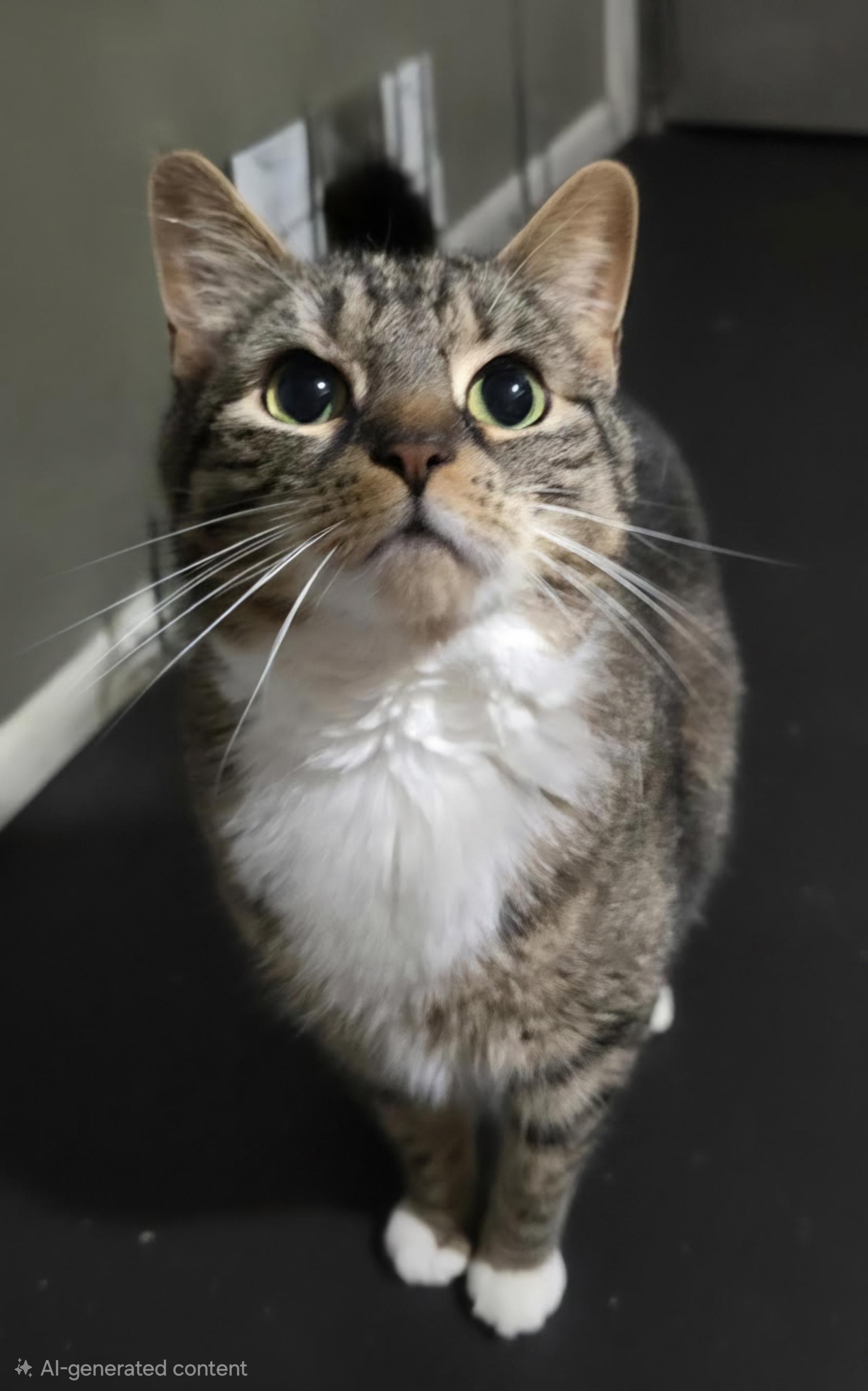 Ingrid - Barn/Working Cat (Sponsored Fee), Adoptable, Adult Female Domestic Short Hair.