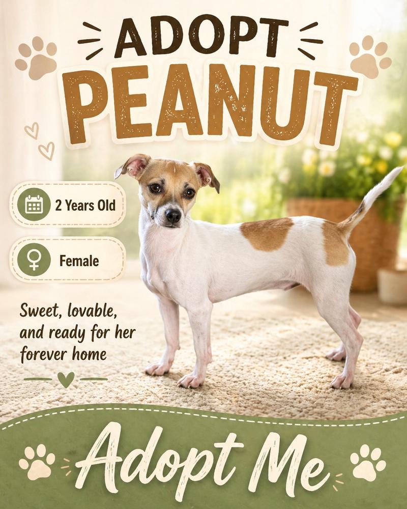 Enlarge Peanut, a Adoptable mixed breed in Loveland, OH image 6/6