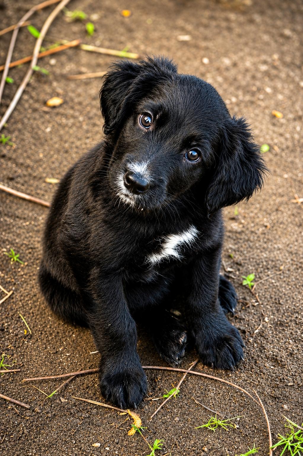 Iggy, ADOPTABLE, Puppy Male Border Collie & Irish Setter.