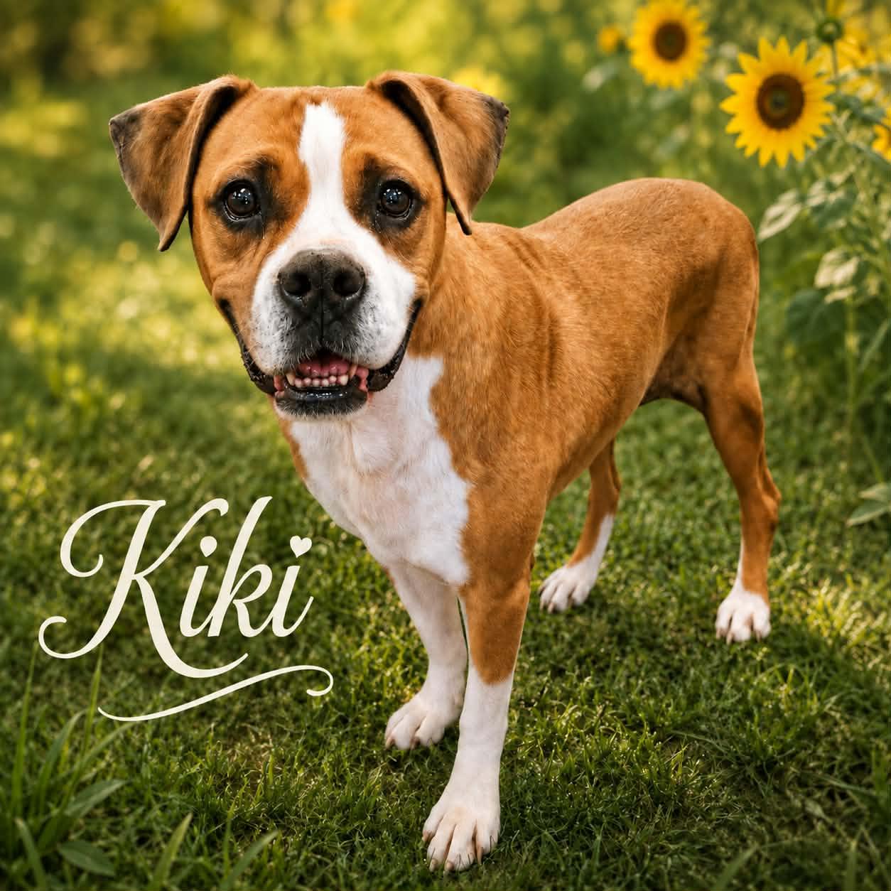 Kiki, Adoptable, Adult Female Boxer.
