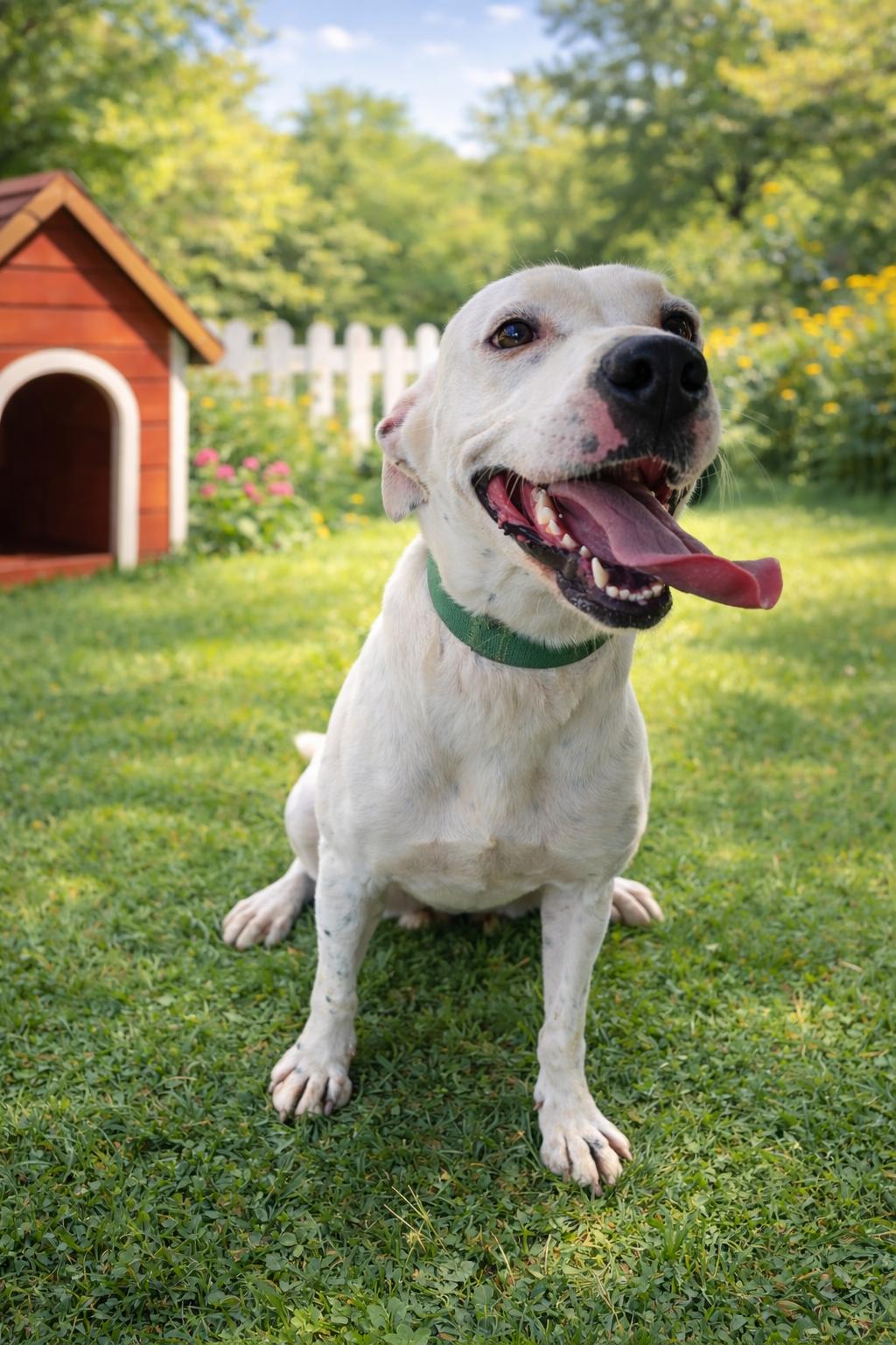 Halo, ADOPTABLE, Young Female Mixed Breed.