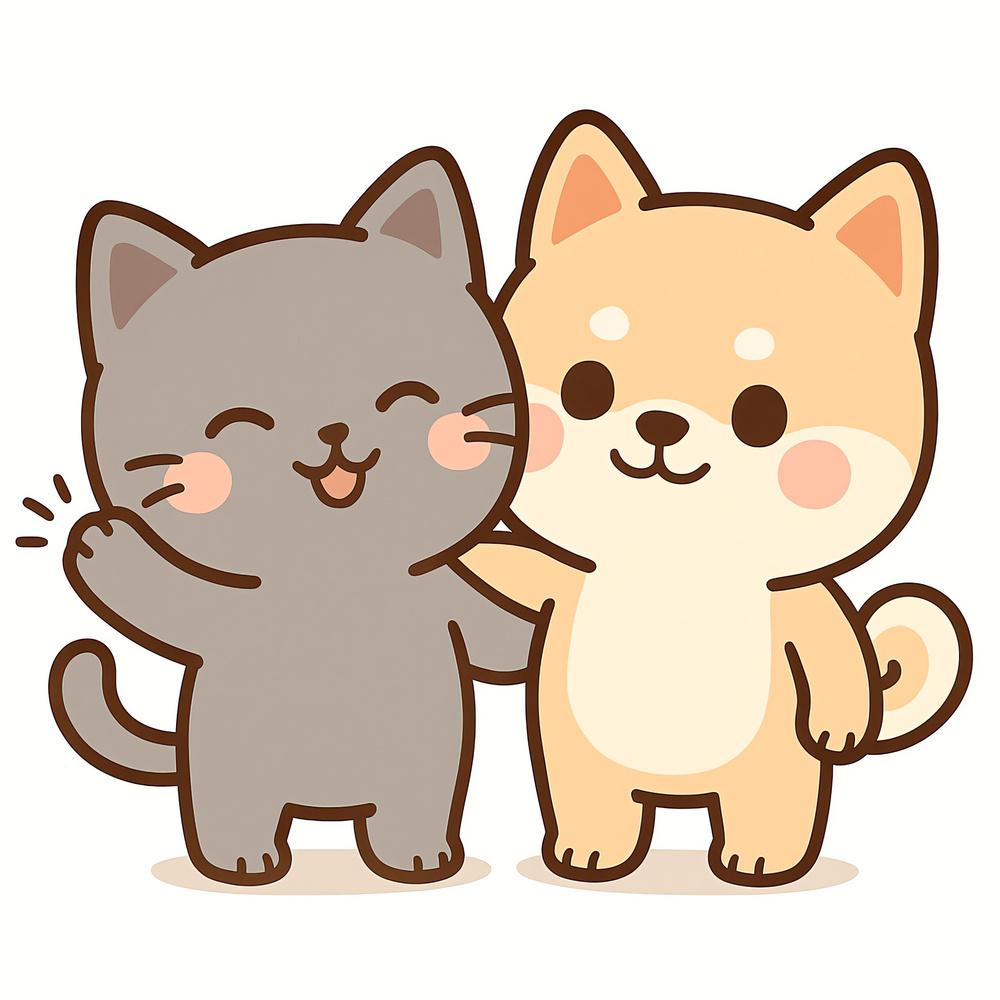 Enlarge Barn Cat Pair 1, a Adoptable mixed breed in Temperance, MI image 1/1