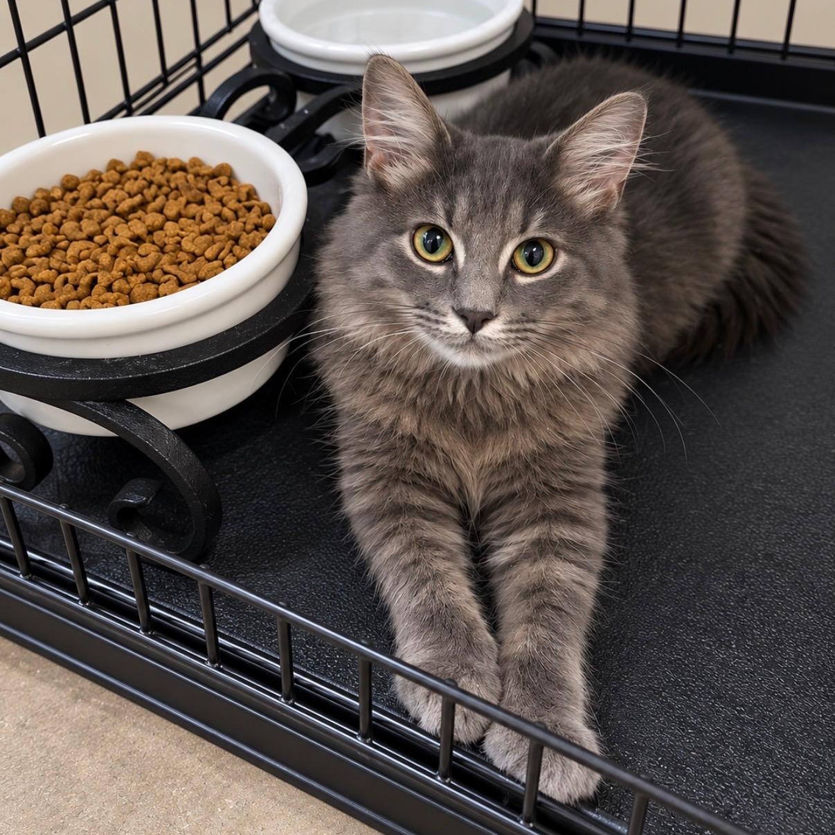 Flapjack, Adoptable, Kitten Male Domestic Long Hair.