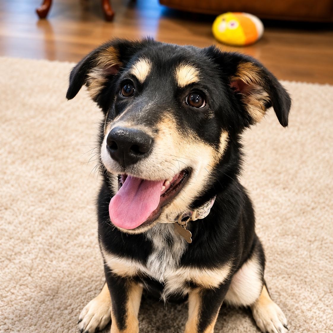 Rocky, Adoptable, Puppy Male Border Collie & Husky.