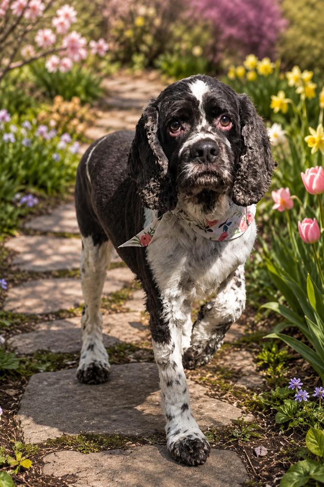Finlee, Adoptable, Adult Male Cocker Spaniel.
