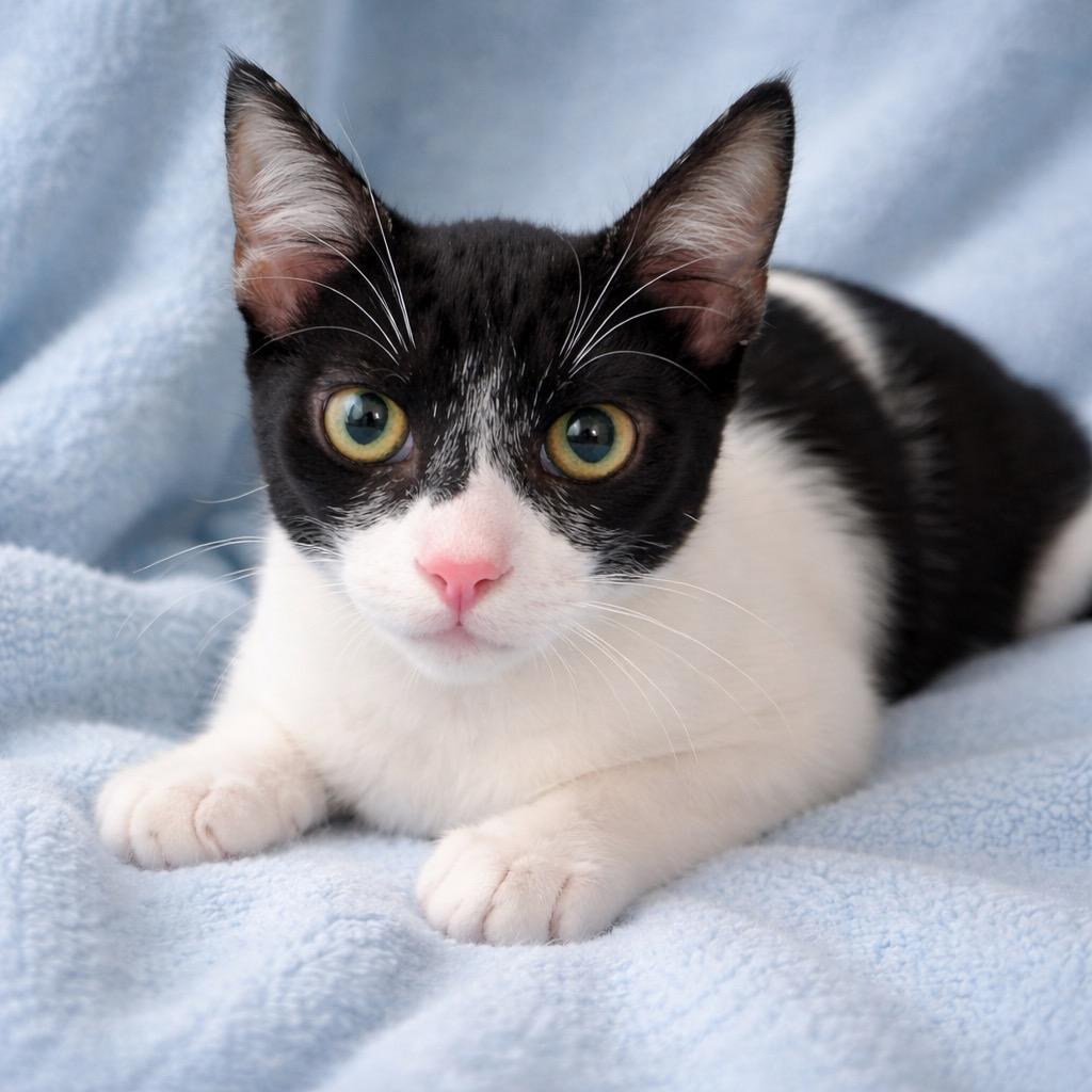 Bandit, Adoptable, Young Male Domestic Short Hair.