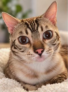 OKAPI, Adopted, Kitten Male Bengal.