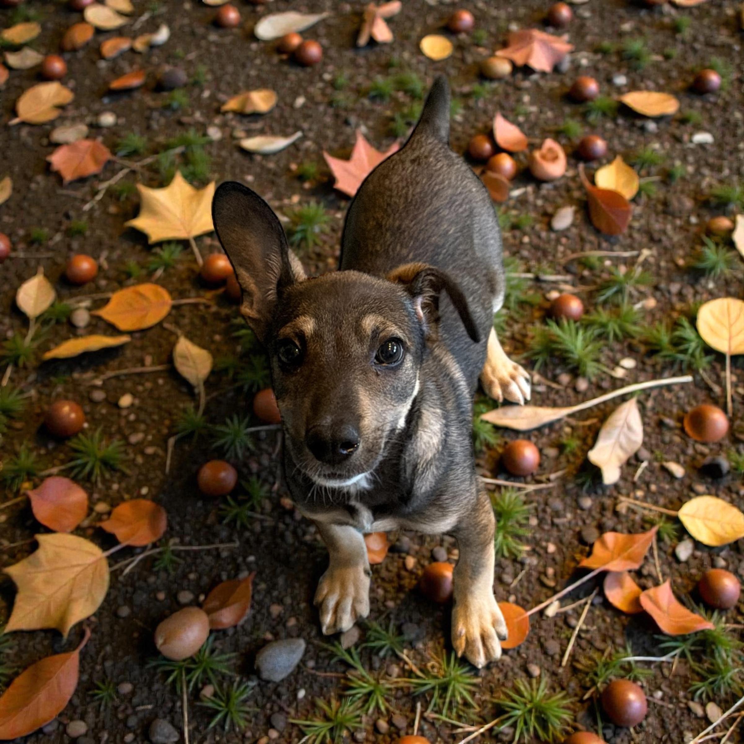 Leonidas, Adoptable, Puppy Male Labrador Retriever & Shepherd.