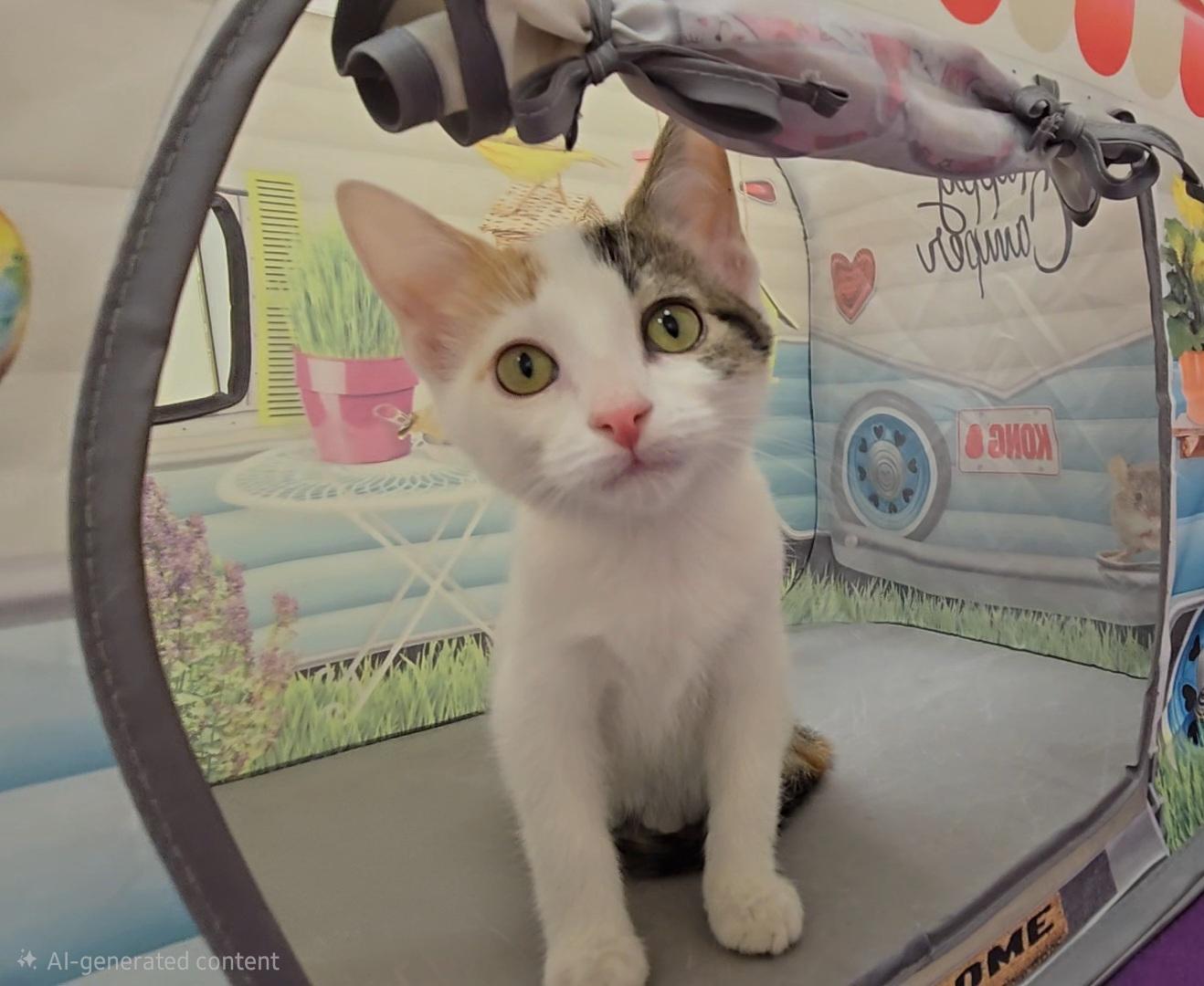 Enlarge Papaya, a Adoptable Domestic Short Hair in Red Wing, MN image 3/4