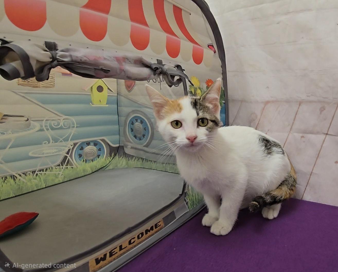 Enlarge Papaya, a Adoptable Domestic Short Hair in Red Wing, MN image 4/4