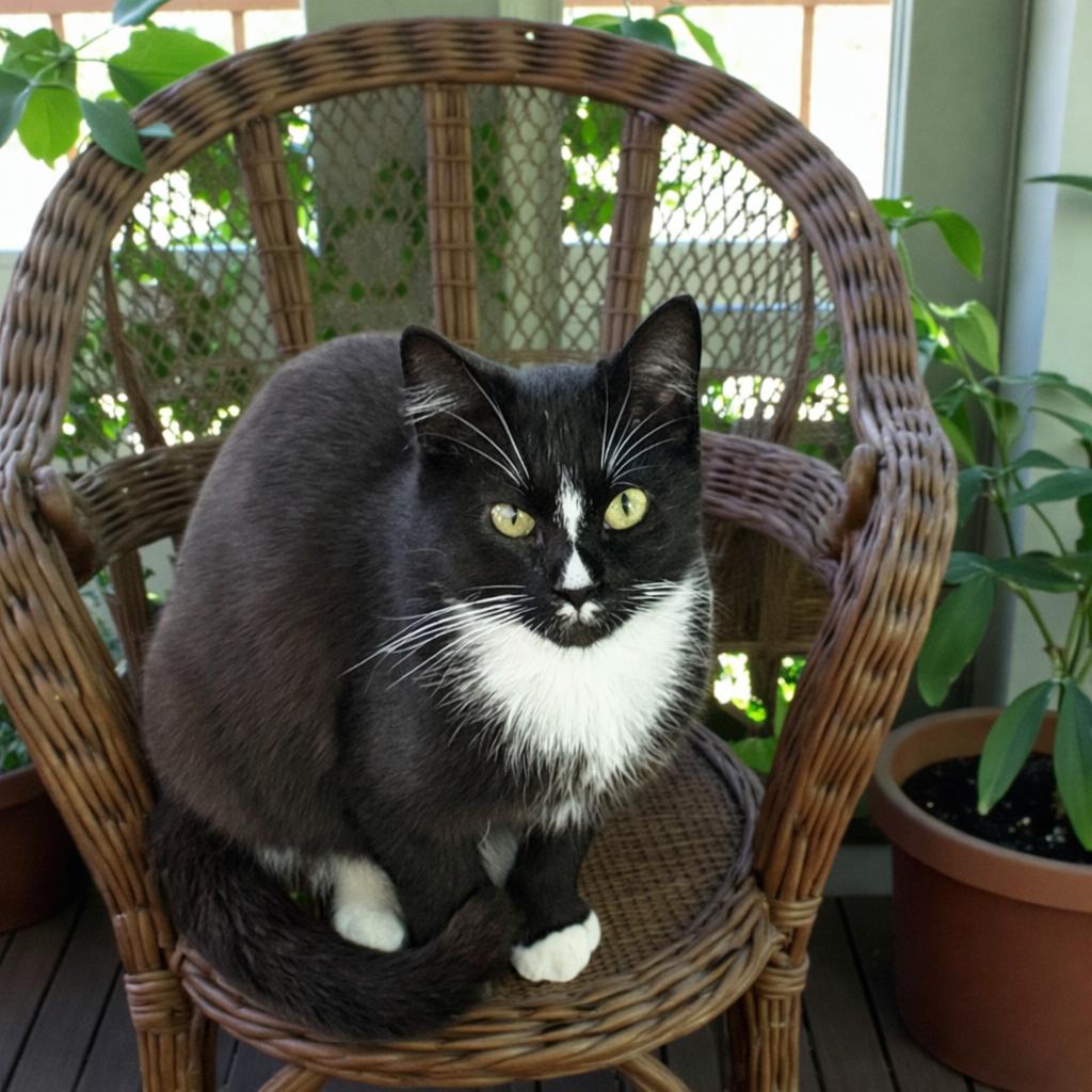 Enlarge Gia , a Adoptable Tuxedo in Hillsboro, TX image 3/6