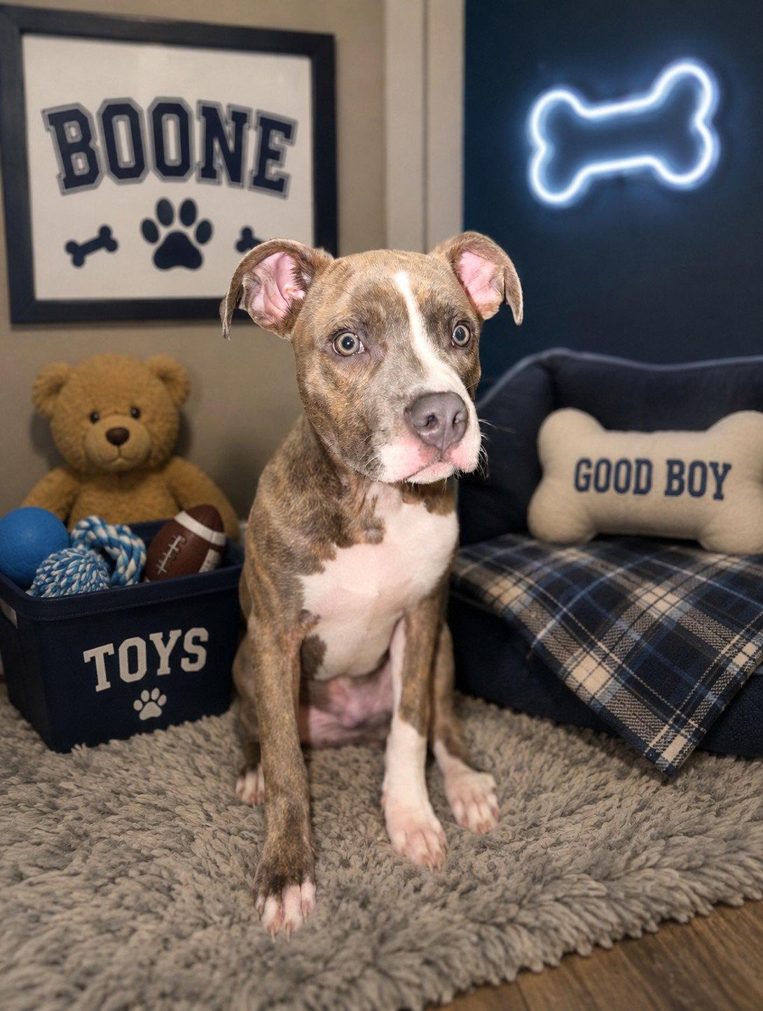 Enlarge Boone, a Adoptable Pit Bull Terrier in Ball Ground, GA image 2/2