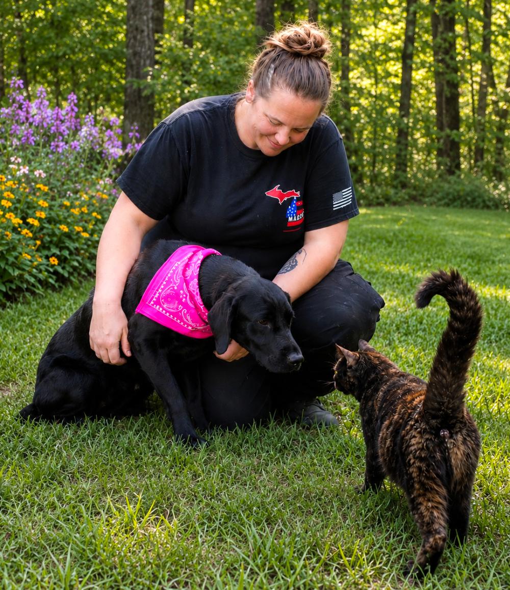 Enlarge Nova, a ADOPTABLE mixed breed in Cheboygan, MI image 5/6