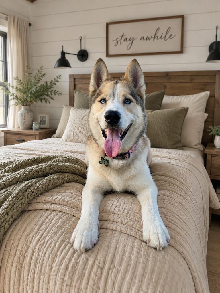 Hanna, Adoptable, Adult Female Husky & Mixed Breed.