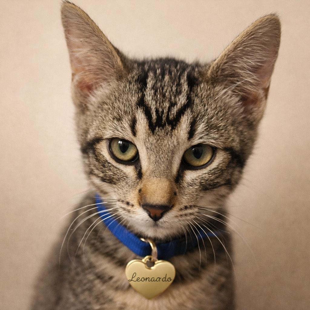 Enlarge Leonardo, a Adoptable Domestic Short Hair in Hannibal, MO image 1/1