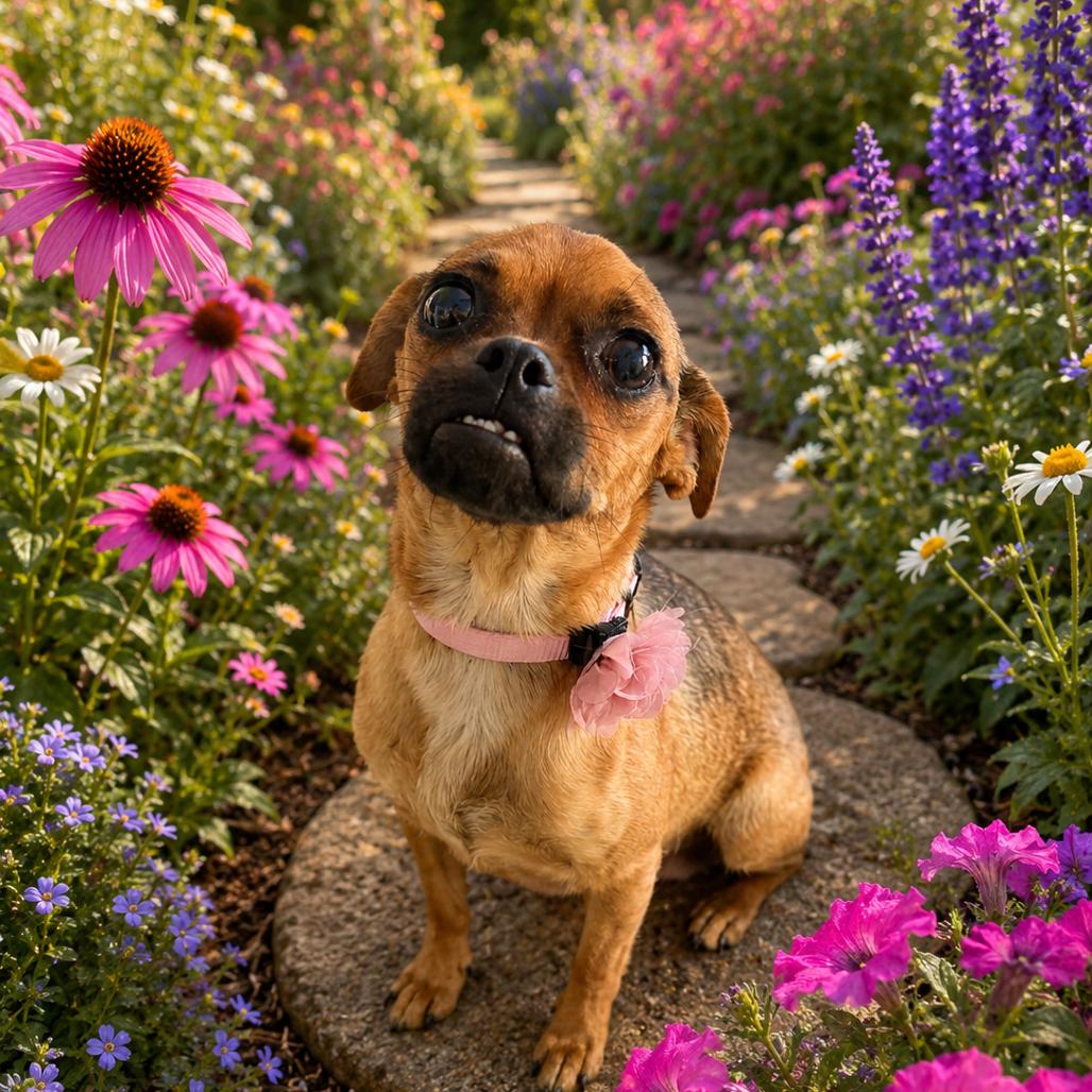 Matilda (*), Adoptable, Adult Female Chihuahua & Pug.