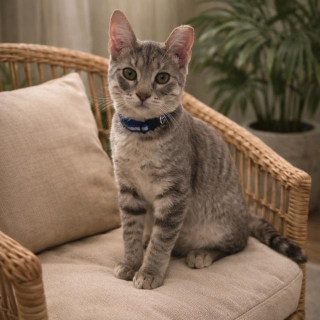 Jag, ADOPTABLE, Kitten Male Domestic Short Hair.