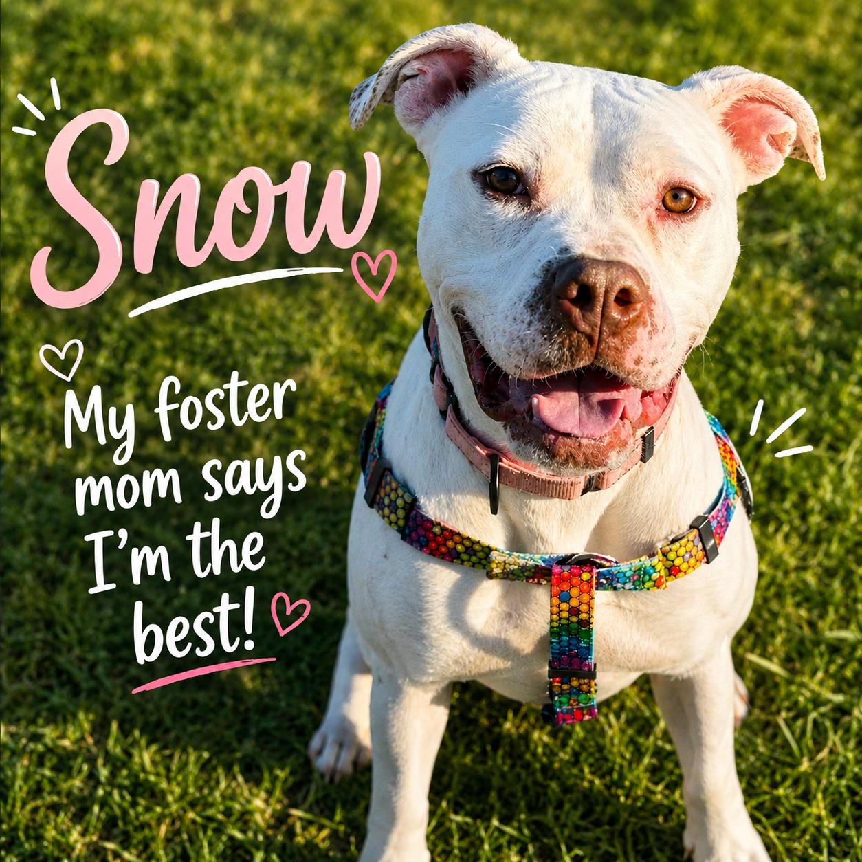 Snow, a Adoptable mixed breed in Baltimore, MD image 2/3