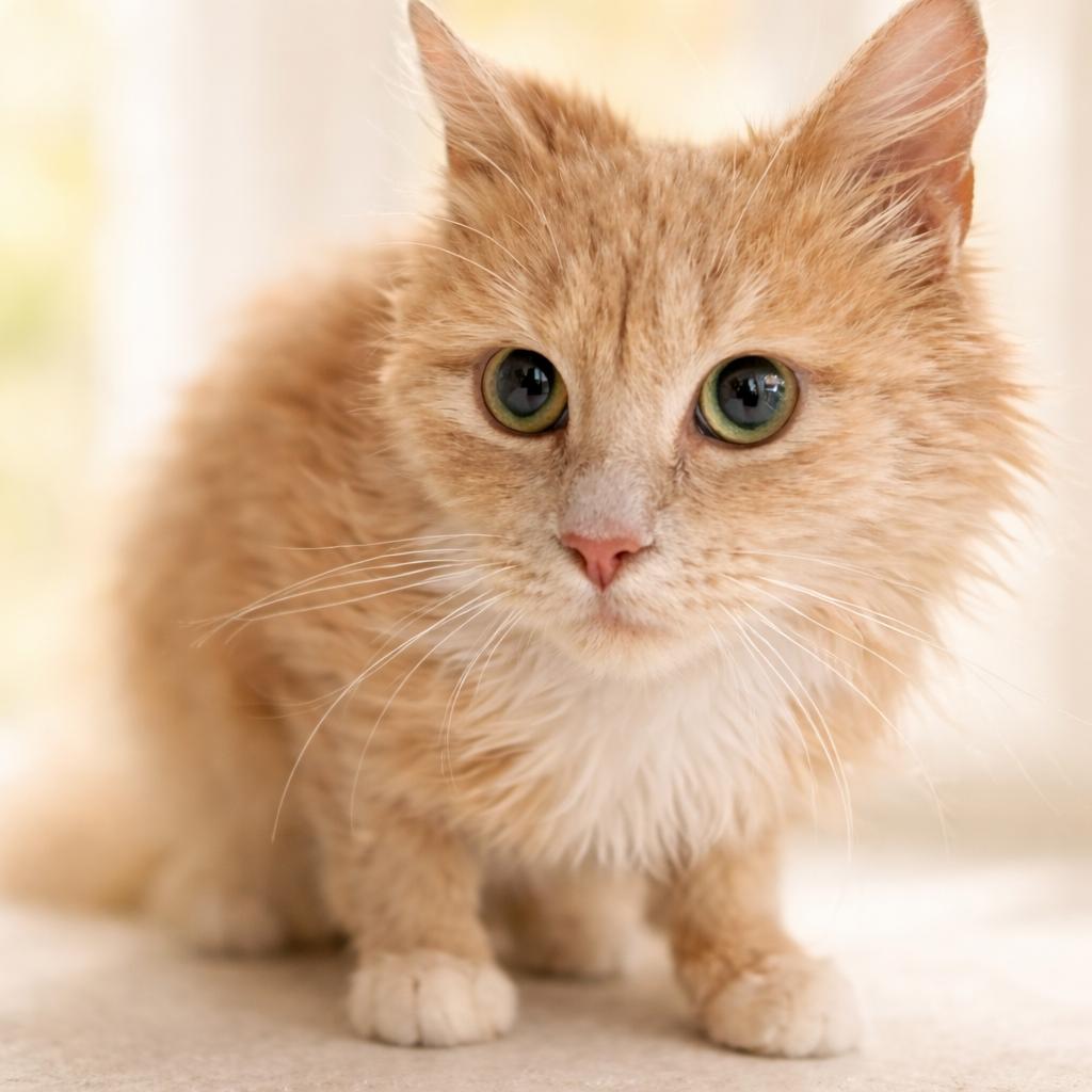 Gin, ADOPTABLE, Adult Male Domestic Medium Hair.