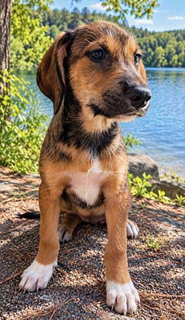 Enlarge PUPPY PEANUT BUTTER, a Adopted Hound in Franklin, TN image 3/3