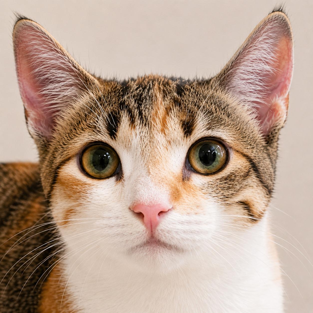 Figgy, Adoptable, Kitten Female Calico & Tabby.