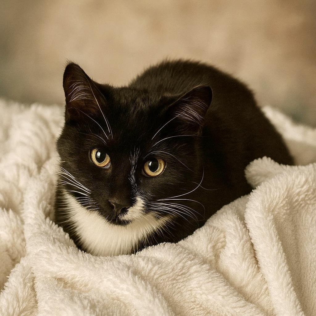Modern, a ADOPTABLE Tuxedo in Bethel, CT image 1/6