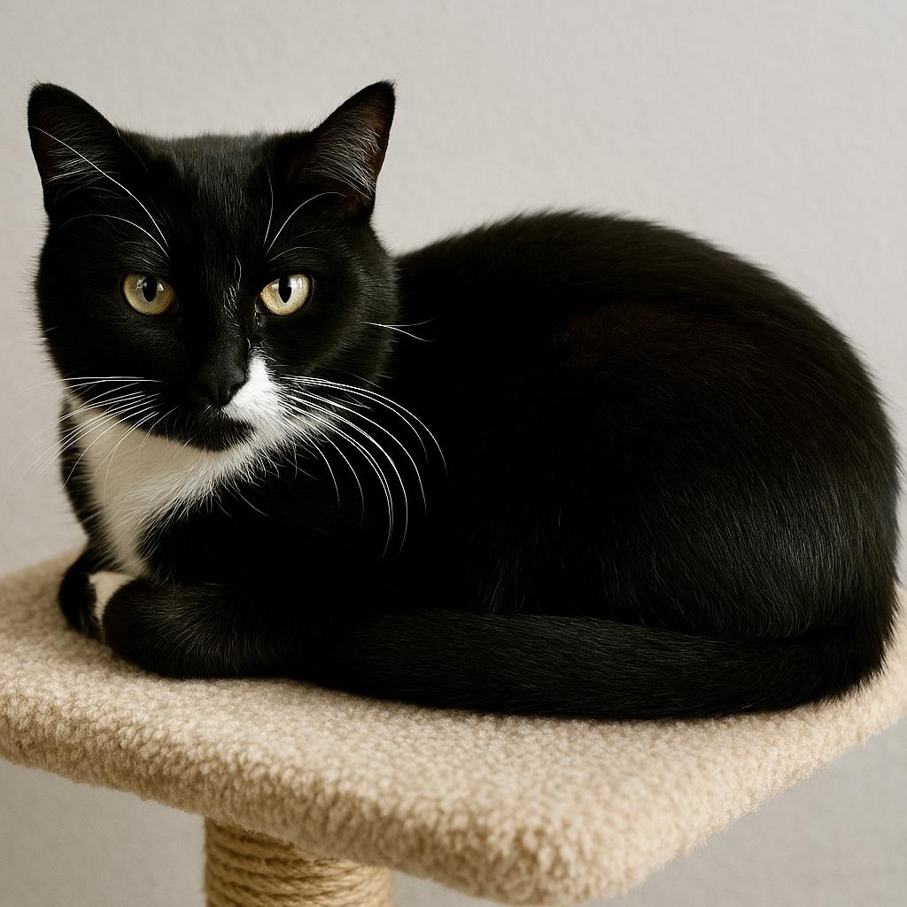 Modern, a ADOPTABLE Tuxedo in Bethel, CT image 3/6
