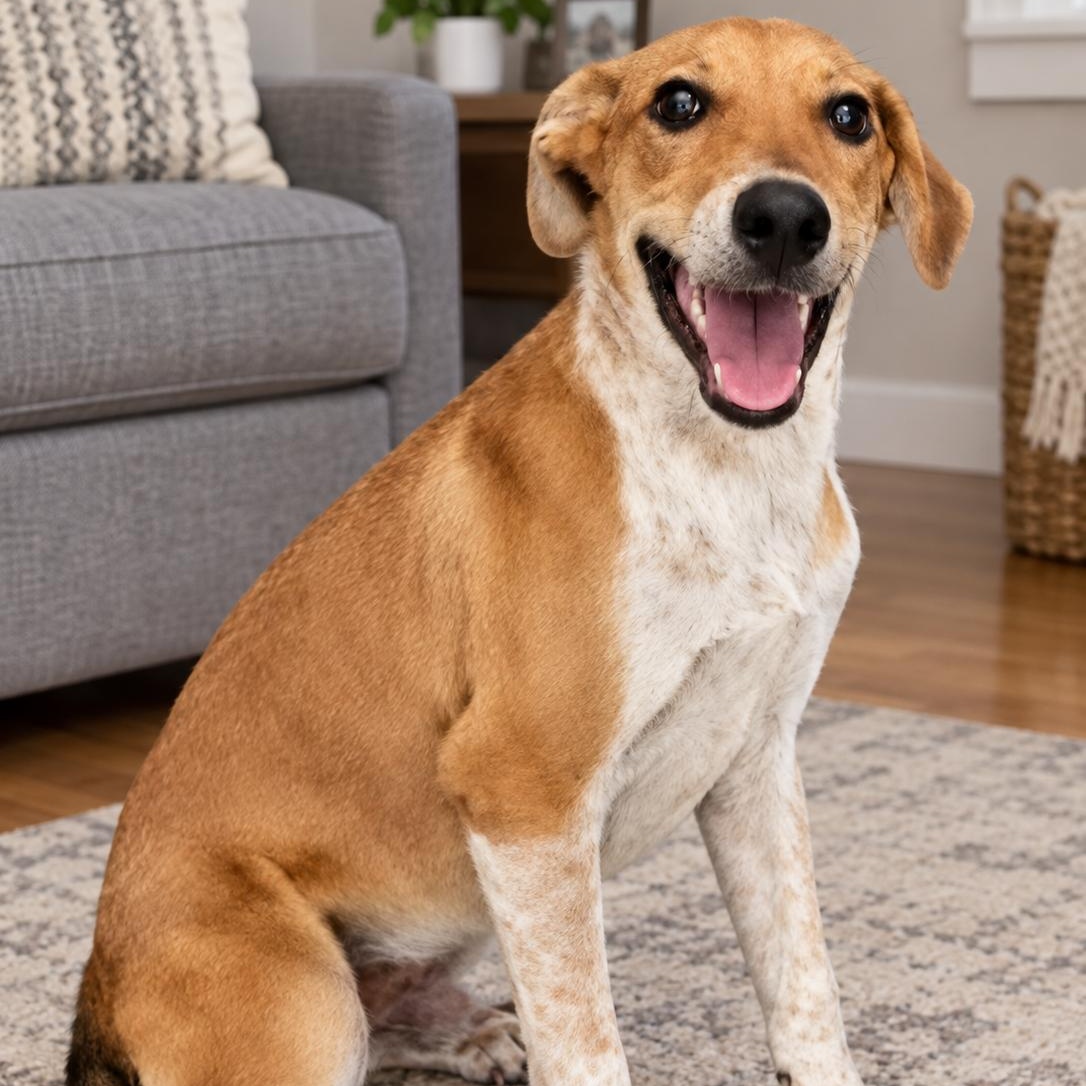 Enlarge Snickers, a Adoptable mixed breed in Brookeville, MD image 1/6