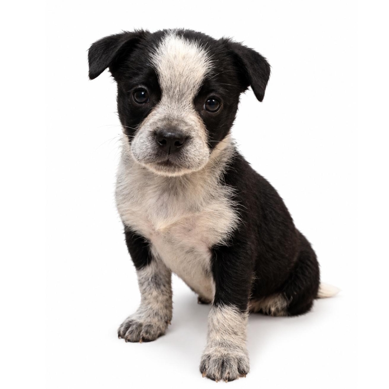 Lucy, Adopted, Young Female Border Collie & Mastiff.